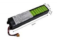 36V 7.5Ah Lifepo4 lithium battery for scooter