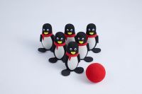 Foam Penguin Bowling Set-6 pins & 1 Ball, Toys family games