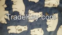 Bear Baby Wear Women Clothes Flannel Coral Velvet Fleece Home Textile
