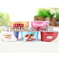 Ice cream yogurt box