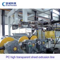 PC high transparent sheet extrusion line