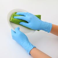 Nitrile examination powder free gloves