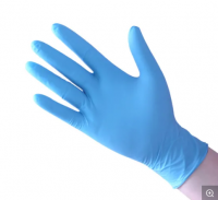 Safety Gloves disposable nitrile, nitrile nitrile gloves without powder CE certification Purism RoHS and EN374
