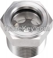 NPT Male Thread Stainless Steel Oil Sight Glass