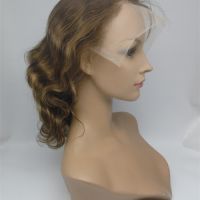 Lace front human hair wig 130% 150% 180% with Wholesale price