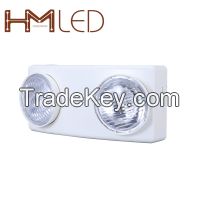 Non-maintained led emergency light Fire Safety Exit Dual Head