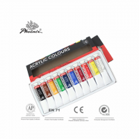 Wholesale Acrylic Paint 10x22ml art set for students and kids