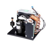 Low Noise DC 12V 24V 48V DC Condensing Unit For miniature freezer systems and small mobile refrigeration applications