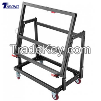 Steel foldable panel cart