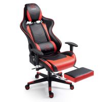 CEO Office Computer Armchair Throne 180 Degrees Adjustable Ergonomic Modern Furniture Gaming Chair with Footrest and Massage