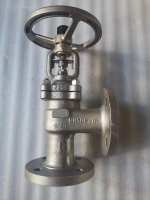 din bellow seal angle valve