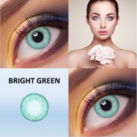 bright green contact lenses
