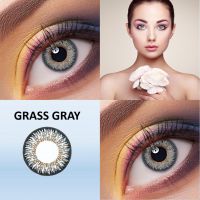 grass gray contact lens