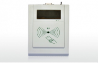 Inductive IC card reader