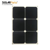 Solarparts 3V20W ETFE Semi Flexible Solar Panel For Outdoor
