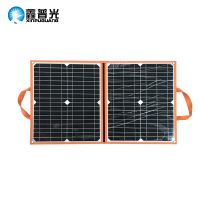 18V 40W Monocrystalline Foldable Solar Panel  With Junction Box With DC Socket And USB