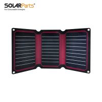 Solarparts 15W/5V Foldable Solar Panel For Mobile Laptop And Charging