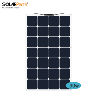 Sunpower Flexible solar panel 40W 19.8V 820x277x3MM 19.8V with 0.5M Cable