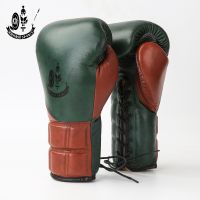 KANGRUI brand cowhide leather boxing gloves with wholesale price factory directly