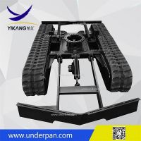 Custom desert special equipment rubber track undercarriage from China