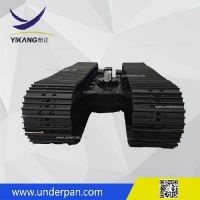 OEM special designed tunnel trestle steel crawler undercarriage base for 7 8 10 15 20 30 ton from China YIKANG