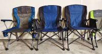 Deluxe High-Back Hard-Arm Camping Chair
