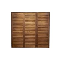 Wooden plantation shutters Louver window shutters Made in China