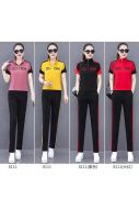 Monisa Lady Summer Sports Leisure Colorful Suit With Short Sleeves