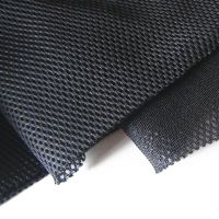 Great Quality Black Sandwich Air Mesh Fabric with 160GSM For Cushions Cover or Wheel Chair