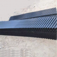 Cross-Fluted Cooling Tower Fill Material