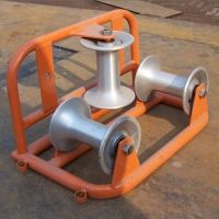 Triple Corner Cable Rollers For Cable Trench