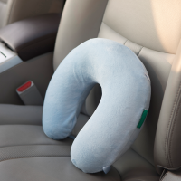 U-shaped latex pillow for car and office
