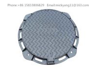 ductile iron manhole cover EN124 D400