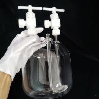 Quartz Glass laboratory reactor bottle