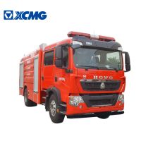 XCMG Factory SG80F2 8000L Water Tank Fire Fighting Rescue Truck with Crew Cab for Sale