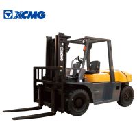 XCMG Official Counterbalanced Forklift Truck XCB-DT50 China New 5 Ton Diesel Forklift Price with Attachment
