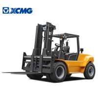 XCMG Fd100 Forklift Truck 10 Ton Diesel Forklift with Cabin and Air Condition for Sale