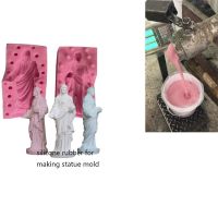 hot selling RTV-2 silicone rubber for making wax sculpture and cement statue mold