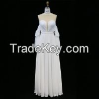 Elegant Satin Wedding Dress For Women 2023 Bridal Gowns