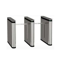 Slim drop arm optical turnstile is designed for continued use and maintenance-free performance