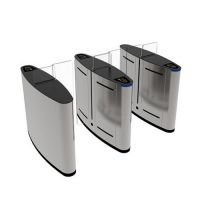 Brushless motor full height touchless sliding turnstile provides a fast, accurate, stable and quiet opeation way