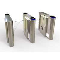 DC24V brushless motor flap gate touchless turnstile comes with 2- year warranty