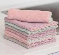 Microfiber Absorbent Fast Drying Kitchen Dish Towel Cleaning Cloths