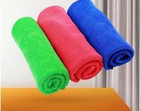 80% Polyester 20% Polyamide Cleaning Cloth Polishing Car Kitchen Towels Micro Fibre Towel