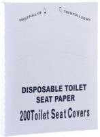 Disposable toilet seat covers paper tissue