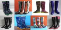 Various Waterproof Rubber Rain Boot, Colourful Women Rubber Boot, Wellington Boot, Rubber Boots