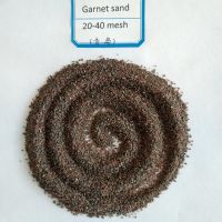 sand blasting abrasive garnet sand 20/40 mesh for sandblasting