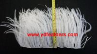 2ply Ostrich Feather Fringe/Trim with Sewn on String