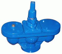 DUCTILE IRON  AIR VALVE DOUBLE BALL WITH GLOBE VALVE