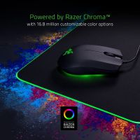 Chroma Soft Gaming Mouse Mat Powered by  Chroma Black